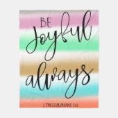 Bibeldecke Fleecedecke (Vorderseite)