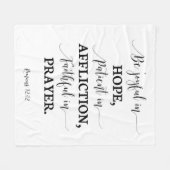 Bibeldecke Fleecedecke (Vorderseite (Horizontal))