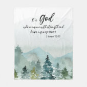 Bibeldecke Fleecedecke (Vorderseite)