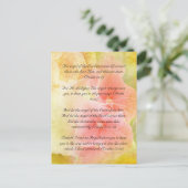 Bibeldurchfahrt Postkarte (Stehend Vorderseite)