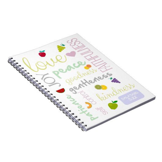 Bibelfrucht des heiligen Spirituosenheftes Notizblock (Rechte Seite)