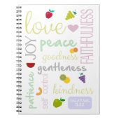 Bibelfrucht des heiligen Spirituosenheftes Notizblock (Vorderseite)