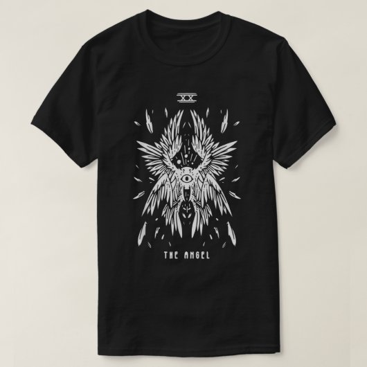 Bibelgenaue Engel, wie Engel aussehen T-Shirt (Design vorne)