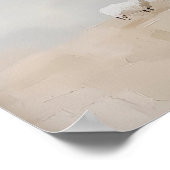 Bibelgeschichte über das verlorene Schaf Jesus und Poster (Ecke)