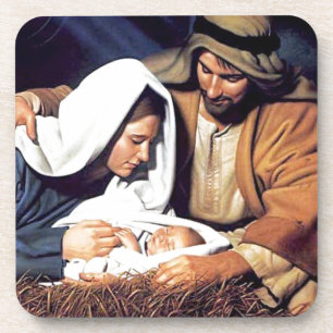 Bibelglauben Jesus Christus inspirierendes Gebet Getränkeuntersetzer