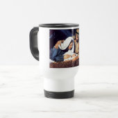 Bibelglauben Jesus Christus inspirierendes Gebet Reisebecher (Vorderseite Links)