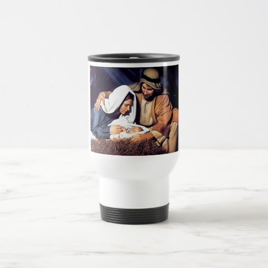 Bibelglauben Jesus Christus inspirierendes Gebet Reisebecher (Mittel)