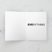 Bibelglücklicher Hochzeitstag Karte (Innenseite)