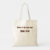 Bibelhandtasche Tragetasche (Rückseite)