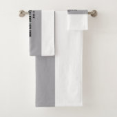 Bibelhandtuch macht Erholung in Sicherheit Badhandtuch Set (Insitu)