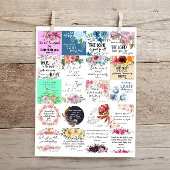 Bibelkarten 2x2 20 Stück