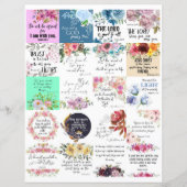 Bibelkarten 2x2 20 Stück (Vorderseite)