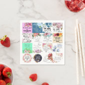 Bibelkarten Papier Serviette (Beispiel)