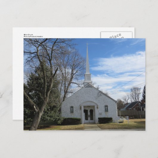 Bibelkirche Postkarte (Vorne/Hinten)