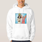 Bibelkönigin und Prophet Glaubensbekenntnisse Hoodie (Vorderseite)