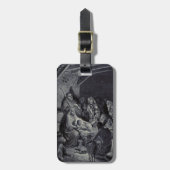 Bibelkrippe Gepäckanhänger (Vorderseite vertikal)