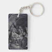 Bibelkrippe Schlüsselanhänger (Rückseite)