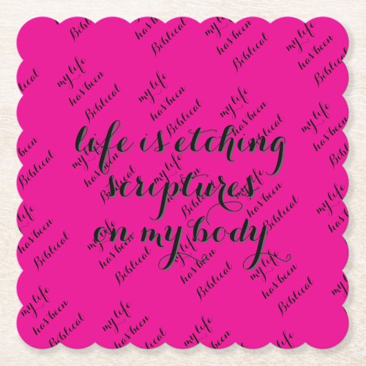 Bibelleben Untersetzer (Vorderseite)