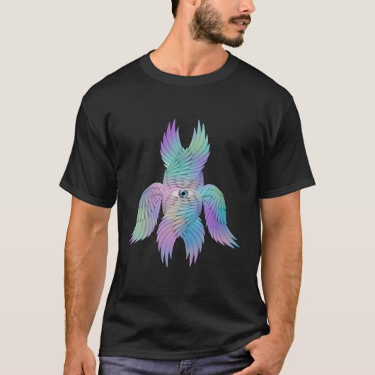 Bibellical akkurate Angel Rainbow Seraph T-Shirt (Vorderseite)