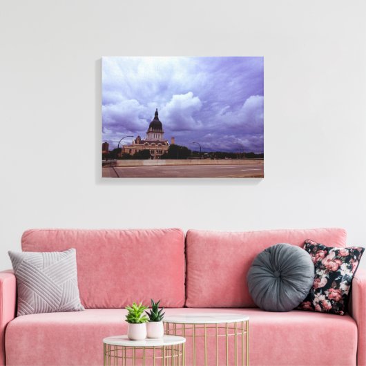 Bibellos Leinwanddruck (Insitu (Wohnzimmer))