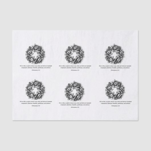 Bibelpapier Seidenpapier (Vorderseite)