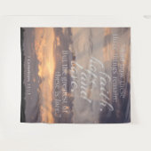 Bibelpassage  wandteppich (Vorderseite (Horizontal))