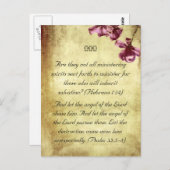 Bibelpassengel Postkarte (Vorne/Hinten)