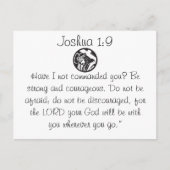 Bibelpostkarte Postkarte (Vorderseite)