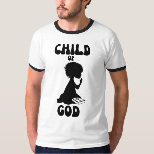 Bibelpreis des Kindes Gottes Männerklingeln T-Shirt