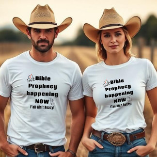 Bibelprophezeiung geschieht jetzt Unisex T-Shirt