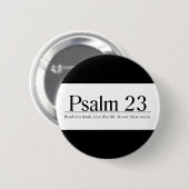 Bibelpsalm 23 button (Vorne & Hinten)