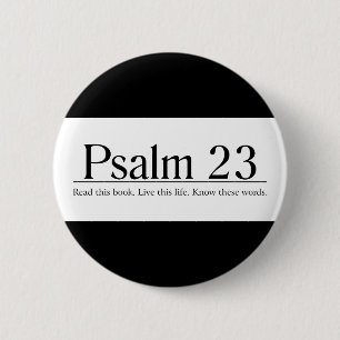 Bibelpsalm 23 button