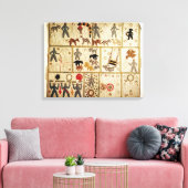 Bibelquilt, Virginia Leinwanddruck (Insitu (Wohnzimmer))