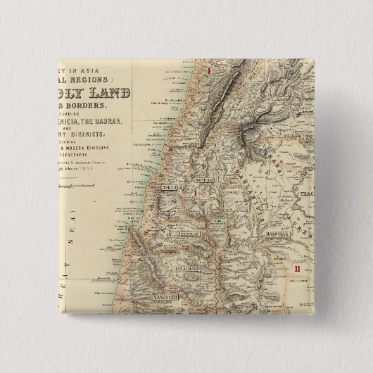 Bibelregionen Türkei und Asien Button (Vorderseite)