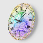 Bibelsäulenuhr Große Wanduhr (Winkel)