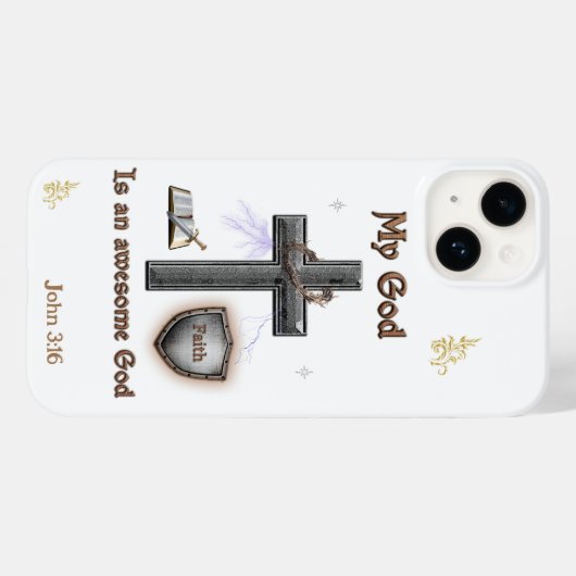 Bibelschrift Case-Mate iPhone Hülle (Rückseite (Horizontal))