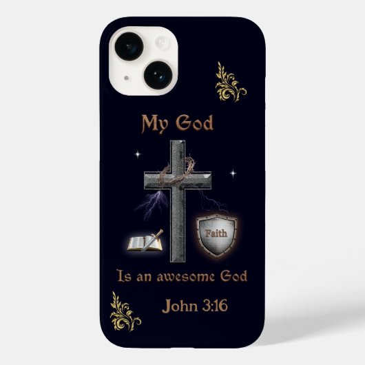 Bibelschrift Case-Mate iPhone Hülle (Rückseite)