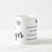 Bibelschrift Gebet Kaffeetasse (Mittel)