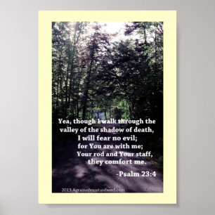 Bibelschrift Gebete Poster