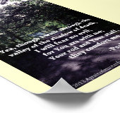 Bibelschrift Gebete Poster (Ecke)