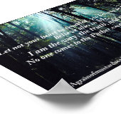 Bibelschrift Gebete Poster (Ecke)