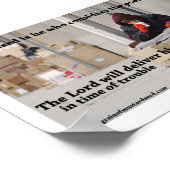 Bibelschrift Gebete Poster (Ecke)