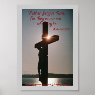 Bibelschrift Gebete Poster