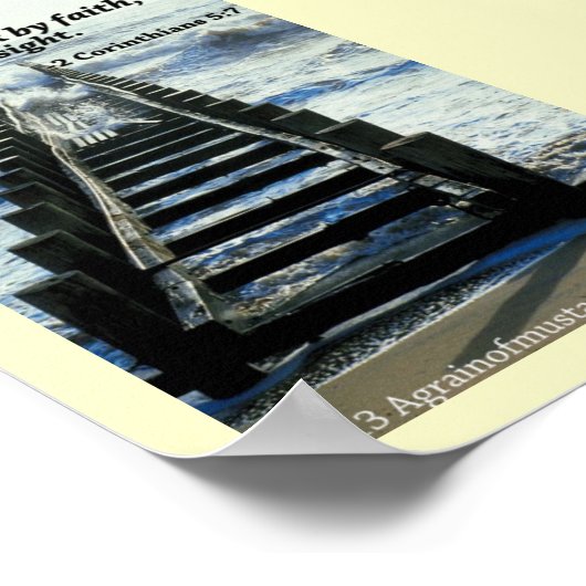 Bibelschrift Gebete Poster (Ecke)