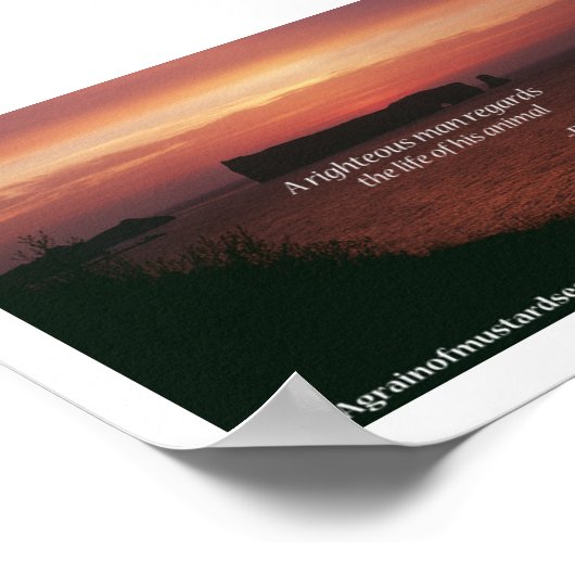 Bibelschrift Gebete Poster (Ecke)