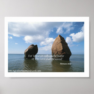 Bibelschrift Gebete Poster