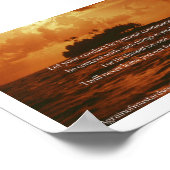 Bibelschrift Gebete Poster (Ecke)