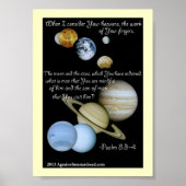 Bibelschrift Gebete Poster (Vorne)