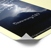 Bibelschrift Gebete Poster (Ecke)