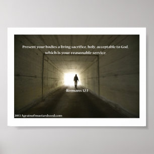 Bibelschrift Gebete Poster